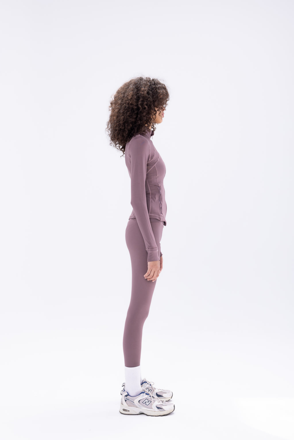 Leggings in Dusty Mauve