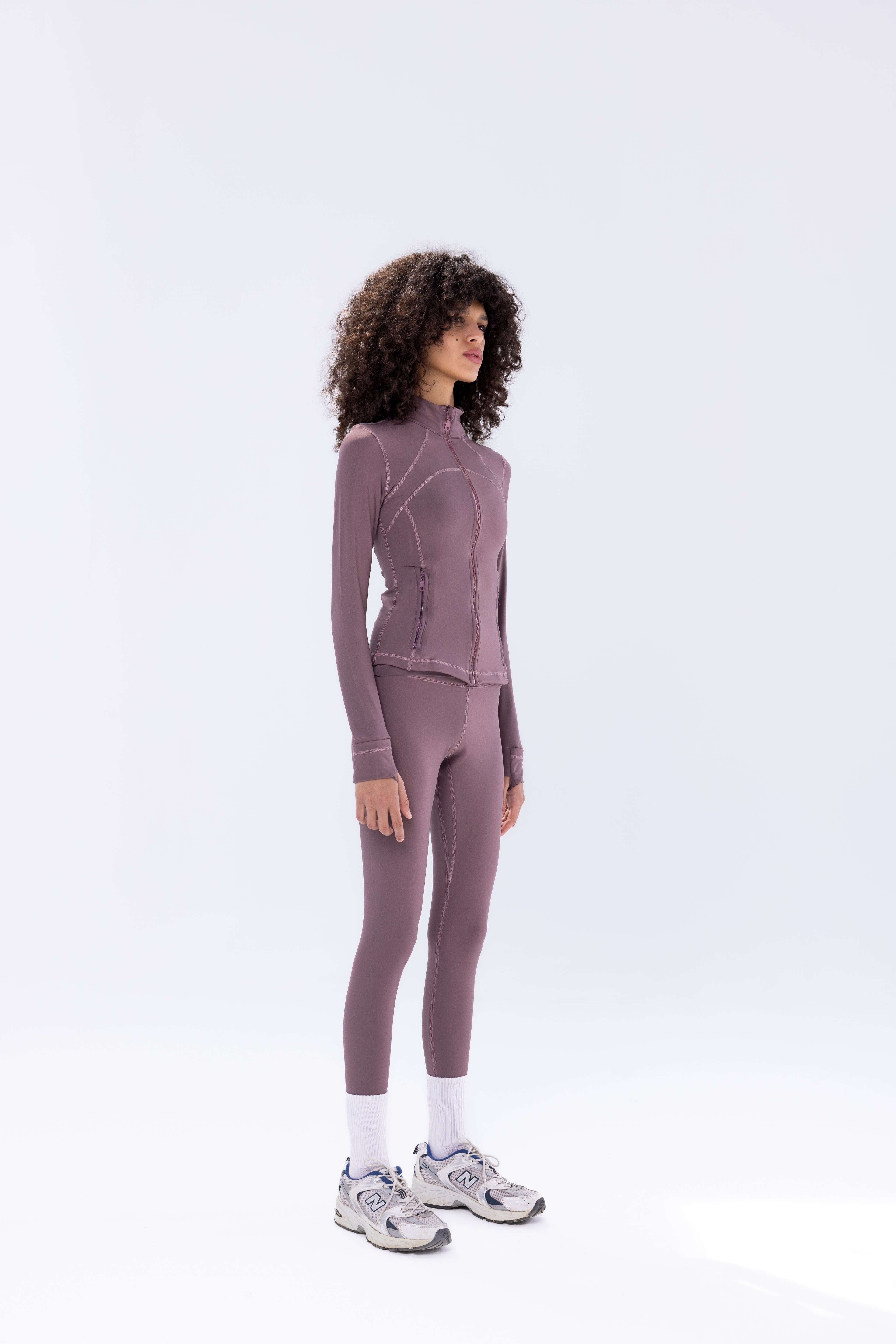 Leggings in Dusty Mauve